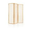 Artiss 3 Panel Wooden Room Divider - Natural