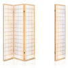 Artiss 3 Panel Wooden Room Divider - Natural