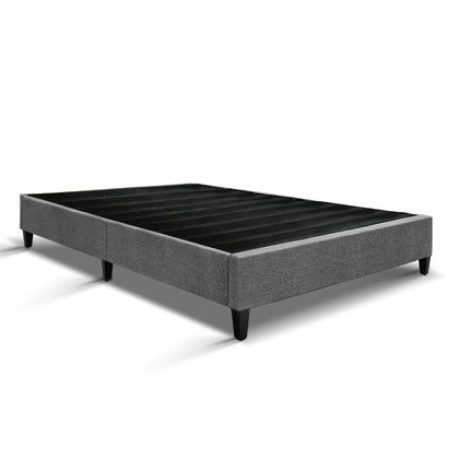 Artiss Double Size Bed Base Frame - Grey