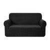 Artiss High Stretch Sofa Cover Couch Protector Slipcovers 2 Seater Black