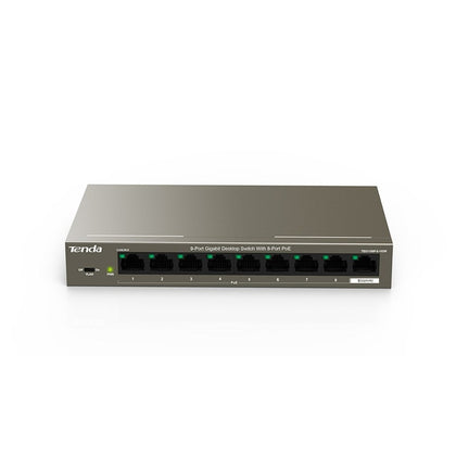 Tenda TEG1109P-8-102W 9-Port Gigabit Desktop Switch with 8-Port PoE