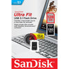 SANDISK 128GB CZ430 ULTRA FIT USB 3.1  (SDCZ430-128G)