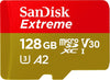 SANDISK SDSQXA1-128G-GN6MN  MicroXD  Extreme A2 V30 UHS-I/U3 160R/90W  NO SD ADAPTER