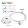 UGREEN 4 Port USB2.0 OTG Hub (20271)