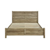 Alice King Size Bed Frame Natural Wood like MDF in Oak Colour