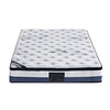 Single Mattress Latex Pillow Top Pocket Spring Foam Medium Firm Bed