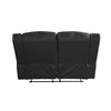 3+2 Seater Recliner Sofa In Faux Leather Lounge Couch in Black