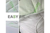 Luxton Queen Size Bamboo Mattress Topper 800GSM