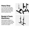 Squat Rack Stand Pair Bench Press Weight Lifting Barbell