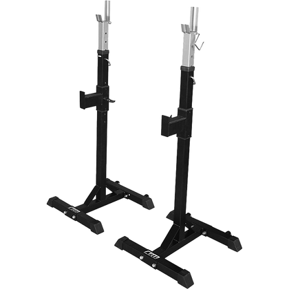 Squat Rack Stand Pair Bench Press Weight Lifting Barbell