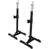 Squat Rack Stand Pair Bench Press Weight Lifting Barbell