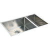 715x440mm Handmade Stainless Steel Undermount / Topmount Kitchen Sink with Waste