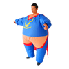 Super Hero Fancy Dress Inflatable Suit - Fan Operated Costume