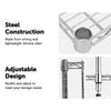 Modular Chrome Wire Storage Shelf 900 x 450 x 1800 Steel Shelving