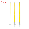 Agility Slalom Training Poles Soccer Rugby Set