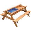 Sand & Water Wooden Picnic Table