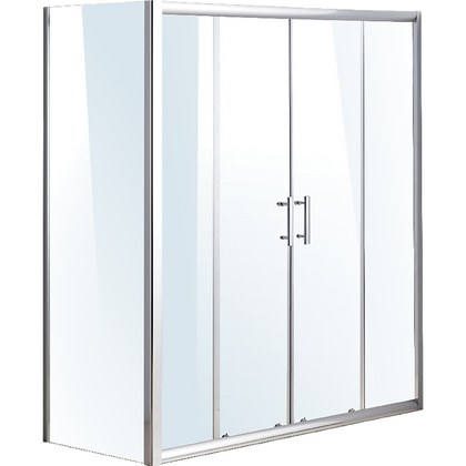 1700 X 700 Sliding Door Safety Glass Shower Screen By Della Francesca