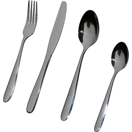 32 Piece Stainless Steel Cutlery Set Knives Fork Spoon Teaspoon