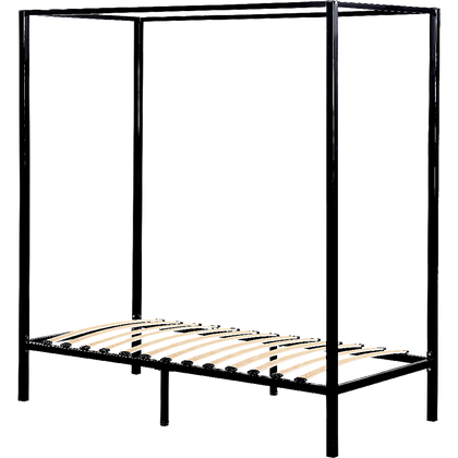 4 Four Poster Single Bed Frame