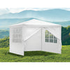 3x3m Gazebo Outdoor Marquee Tent Canopy White