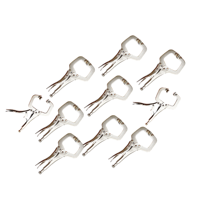 10pc Heavy Duty Steel C-Clamps 6