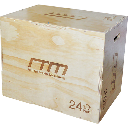 3 IN 1 Wood Plyo Games Plyometric Jump Box