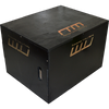 3 IN 1 Black Wood Plyo Games Plyometric Jump Box