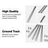 Sliding Gate Hardware Accessories Kit - 4m Track