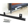 Sliding Gate Hardware Accessories Kit - 4m Gear Rack Track