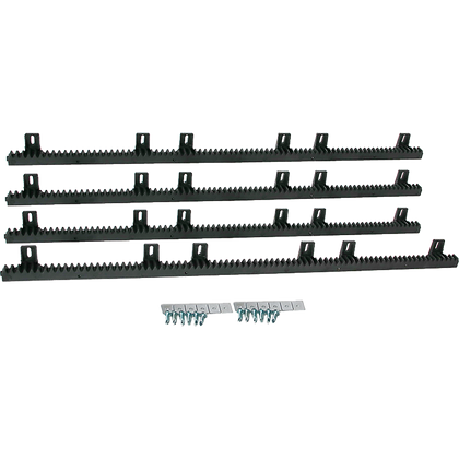 Sliding Gate Hardware Accessories Kit - 4m Gear Rack Track