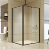 Semi Frameless Shower Screen (114~122)x 195cm & (98~101)x195cm Side AS/NZS Glass