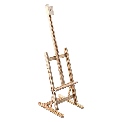 Tabletop Easel Wood Studio H-Frame Artist Art Display Painting Shop Tripod Stand Wedding