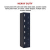 6-Door Locker for Office Gym Shed School Home Storage