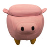 Pinky Pig Kid's Ottoman with Storage