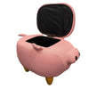 Pinky Pig Kid's Ottoman with Storage