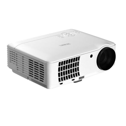 Devanti Mini Video Projector Portable HD 1080P 2500 Lumens Home Theater USB VGA