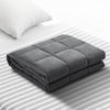 Weighted Blanket Adult 7KG Heavy Gravity Blankets Microfibre Cover Glass Beads Calming Sleep Anxiety Relief Grey