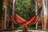 Queen  Size Mayan Legacy Cotton Mexican Hammock in Imperial Colour