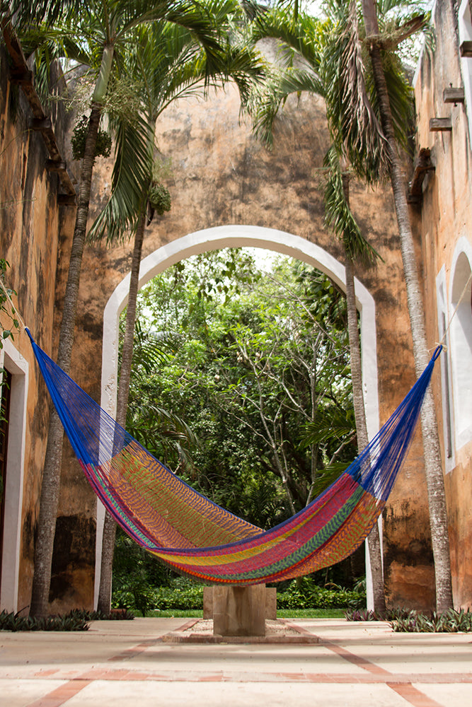 King Size Cotton Hammock in Mexicana