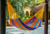 King Size Outoor Cotton Mayan Legacy Mexican Hammock in Alegra