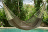 Queen Size Outoor Cotton Mayan Legacy Mexican Hammock in  Dream Sands