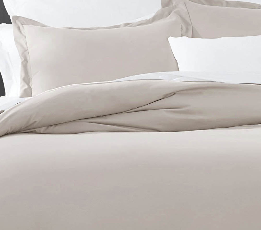 Luxton Single Size Linen Color Quilt Cover Set (2PCS)